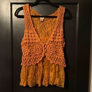 Daytrip lace vest XL